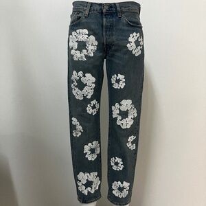 DENIM TEARS x Levi's 501's Cotton Wreath size W29 (unisex) blue jeans new